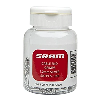 Afbeelding van SRAM schakelkabel Bouwbeschermingsring 500 stuks schakelingen, zilver, 1,2 mm