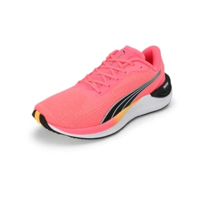 Afbeelding van Puma Electrify Nitro 3 FADE Hardloopschoenen neutraal, Dames, Maat: 37.5, Sun stream/sunset glow/white Textiel