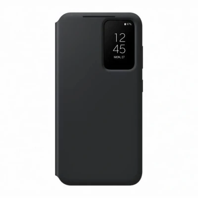 Afbeelding van Samsung Galaxy S23 Clear View Book Case Zwart