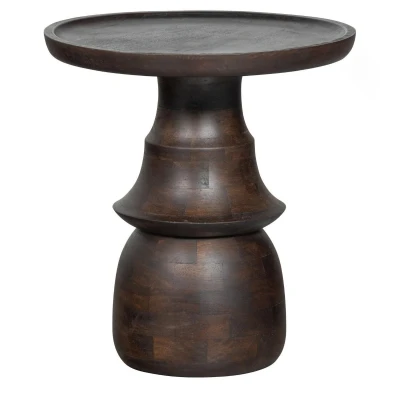 Afbeelding van BePureHome Broad bijzettafel mangohout Hout