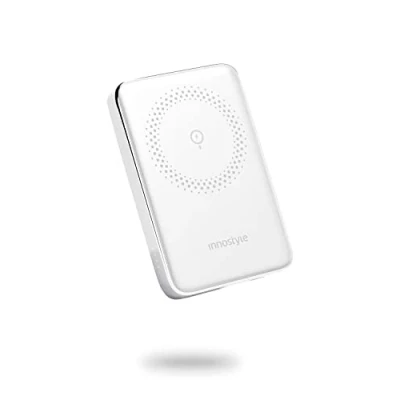 Afbeelding van Innostyle® Powermag Slim Powerbank 10000mAh Voor Magsafe Wit
