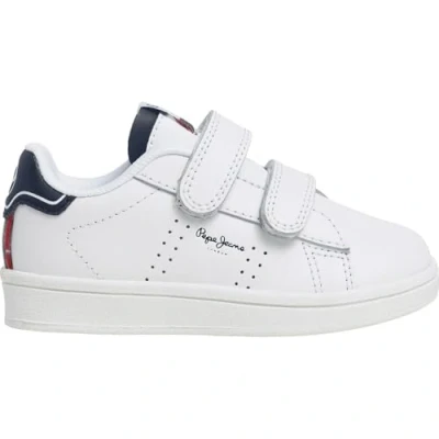 Afbeelding van Pepe Jeans Player Air Bk Sneaker, Wit (Wit), 8.5 UK, Wit, UK