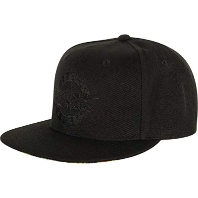 Afbeelding van Guns N&#039; Roses Circle Logo Snapback Pet Zwart