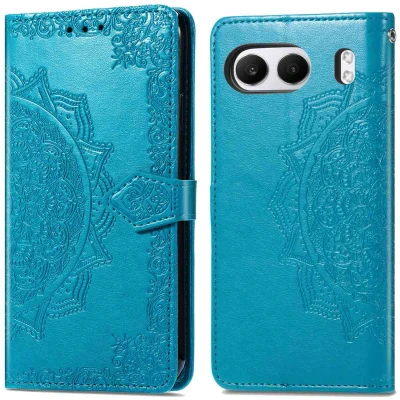 Afbeelding van OnePlus Nord 4 Hoesje Kunstleder imoshion Bookcase Turquoise Telefoonhoesje