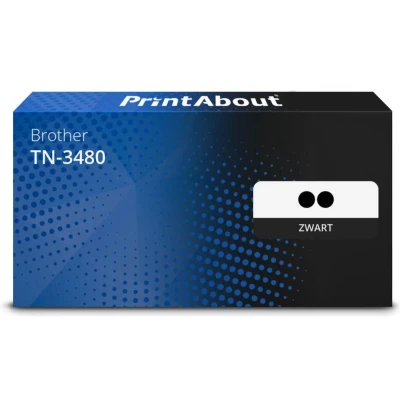 Afbeelding van Huismerk Brother TN 3480 Toner Zwart Voordeelbundel 2 pack Hoge capaciteit