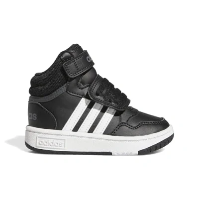 Afbeelding van adidas Uniseks Baby Hoops Mid Shoes, Core Black/Cloud White/Grey Six, 24 EU