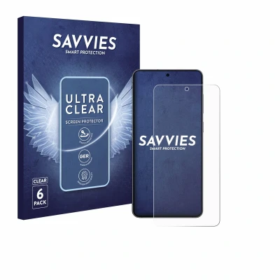 Afbeelding van Savvies Screenprotector voor Samsung Galaxy S25 Edge Folie Beschermfolie transparant (6 Stuks)