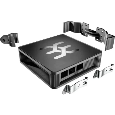 Afbeelding van Weidmüller UH20 RPI 4 BASE SBC behuizing Geschikt voor serie: Raspberry Pi Zwart