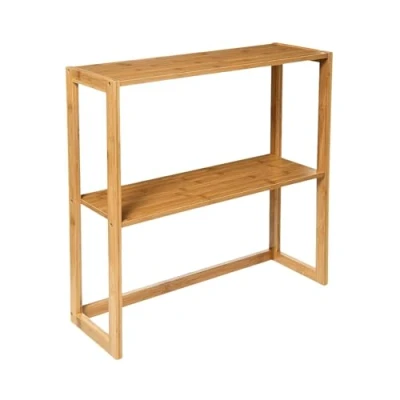 Afbeelding van 7H SEVEN HOUSE Modulair rek van bamboe met 2 niveaus, 60 x 57 20 cm, 7 stuks