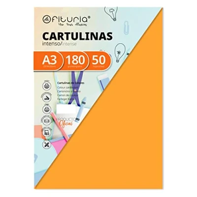 Afbeelding van Karton, geel, A3, 180 g, 50 stuks