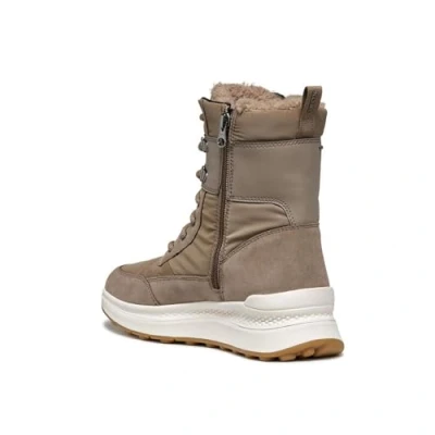 Afbeelding van Geox Dames D Spherica Actif X2 enkellaars, taupe, 38 EU