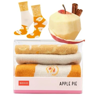 Afbeelding van Peperkoek Koekjes Kerst Sokken Heren Cadeau Voor Vrouwen Kerstsokken Christmas Socks 2 Maten