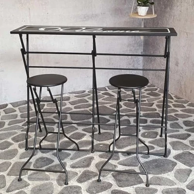 Afbeelding van SenS Line Napoleon Foldable Wall Barset Zwart