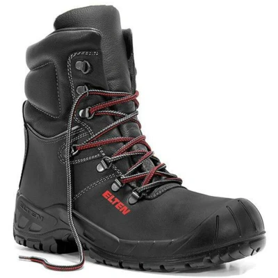 Afbeelding van ELTEN Veiligheidsschoenen, Winter RENZO S3 CI, dames en heren, leer, stalen neus, licht, robuust, zwart, maat: 36