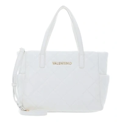 Afbeelding van VALENTINO Shopper Schoudertas Ocarina Shopping Bag Bianco Wit