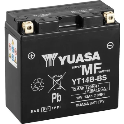 Afbeelding van Yuasa YT14B WC YT 12V 12.6Ah AGM 5050694004612