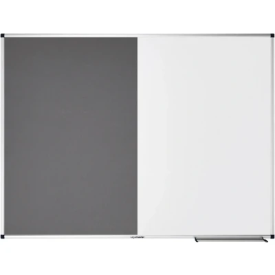 Afbeelding van Combibord Legamaster UNITE grijs vilt whiteboard 90x120cm