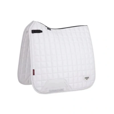 Afbeelding van LeMieux Loire classic satin Zadeldek wit maat:dr full