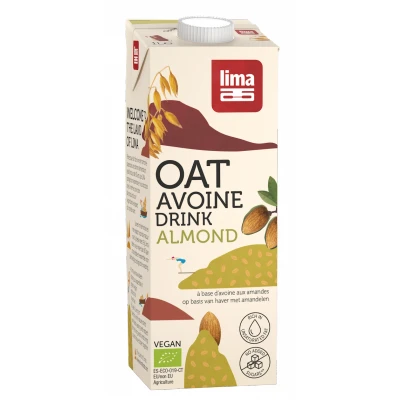 Afbeelding van Lima Oat Drink Almond Bio, 1000 ml