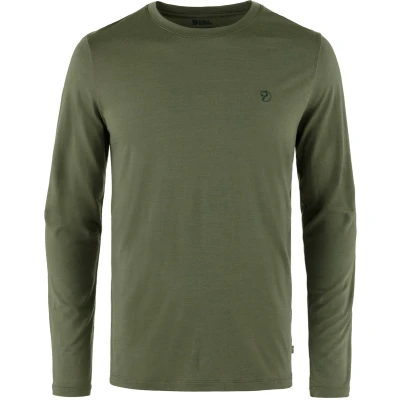 Afbeelding van Fjallraven Abisko Wool Ls Laurel Green