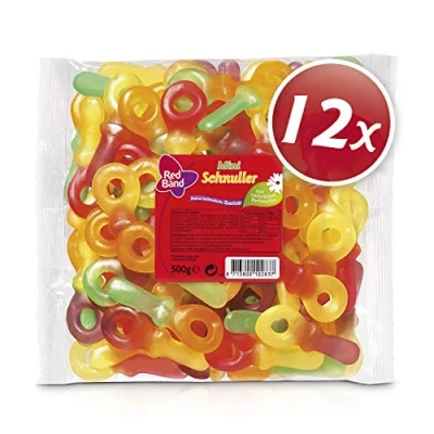 Afbeelding van Red Band Fruchtgummi Schnuller 500gr. A12