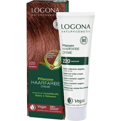 Afbeelding van Logona Color Creme 220 Bordeaux, 150 ml