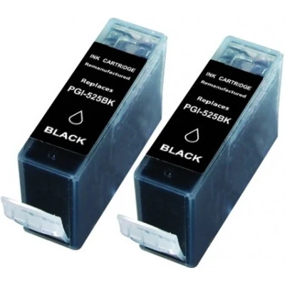 Afbeelding van SecondLife Duopack Canon PGI 525 Black