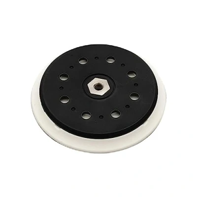 Afbeelding van Trade Shop 15 gaats klittenband M8 schuurschijf, hechtschijf, Ø150 mm, hard, compatibel met Makita BO6050, BO6050J excenterschuurmachine, vervangt 197315 5 197314 7