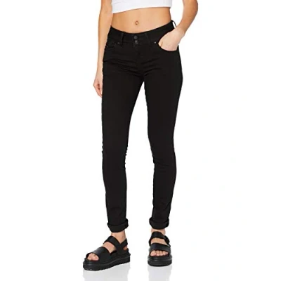 Afbeelding van LTB Jeans Molly Heal Wash Jeans, zwart tot zwart, 4796, 34W/30L