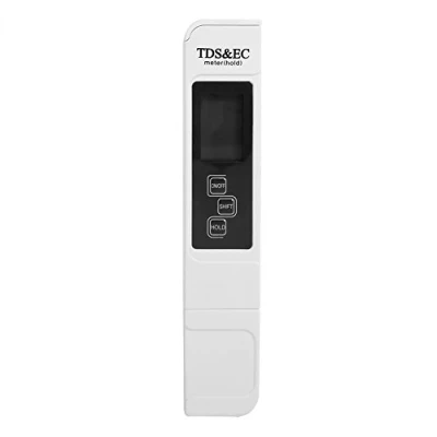 Afbeelding van Wasserqualität Tester, 3 in 1 Profi Meter Tragbarer LCD Digital Leitfähigkeit Temperatur Wasser Qualität Monitor Tester