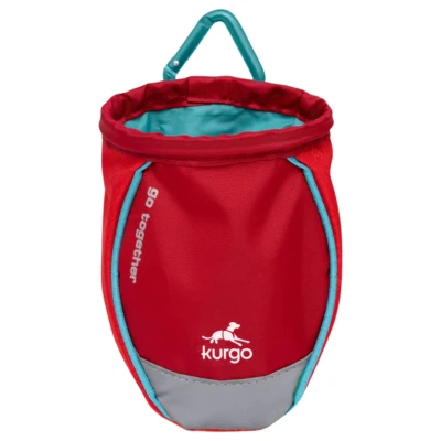 Afbeelding van Kurgo Go Stuff It Treat Bag Hondensnackzak Rood