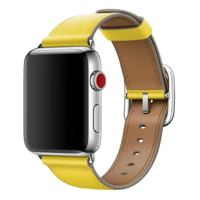 Afbeelding van Apple origineel Classic Buckle Watch 38mm / 40mm 41mm Spring Yellow 4th Gen MRP42ZM/A