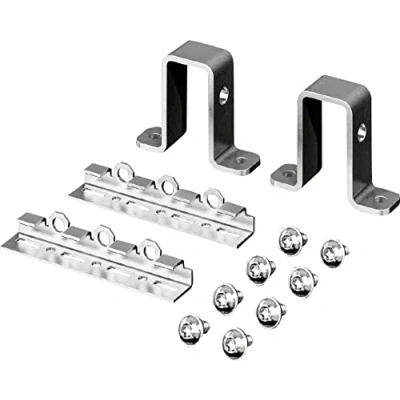 Afbeelding van Rittal vx sokkelhoekprofiel voor sokkelsystemen sokkelplint hoogte 100 200 mm roestvaststaal 1 4301 aisi 304 8620400
