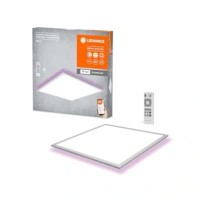 Afbeelding van Ledvance planon plus backlight led 39w 2700lm tw rgb 3000 6500k cri80 80graden opbouw beh wit alu lxbxh 60x60x56mm 4058075650190