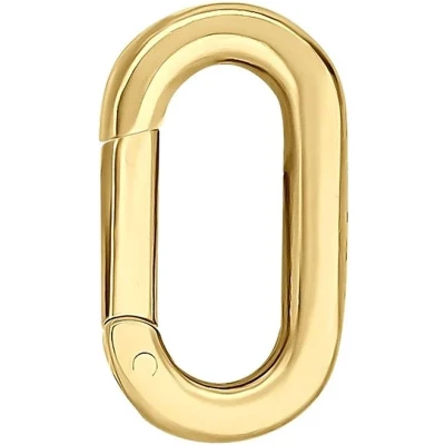 Afbeelding van Verbindschakel Click Oval iXXXi Connect 1,2 cm Goud
