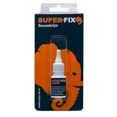 Afbeelding van Super Fix Secondelijm 20 Gram Transparant Lijm, Kit &amp; Tape