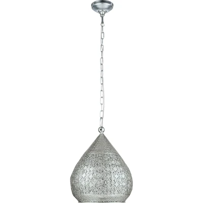 Afbeelding van EGLO Melilla Hanglamp E27 Ã ̃ 33 cm Zilver