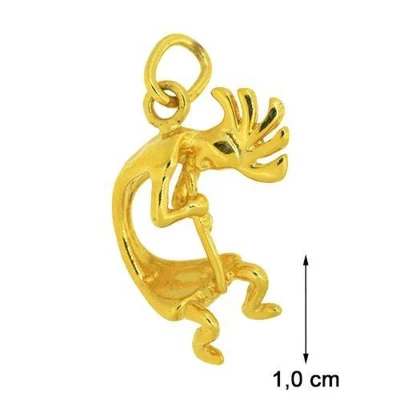 Afbeelding van Blinx Jewels Vergulden Hanger Man Tribal