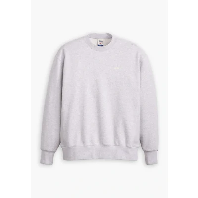 Afbeelding van Levi&#039;s Authentic CREW Sweater, Heren, Maat: XS, Light gray heather