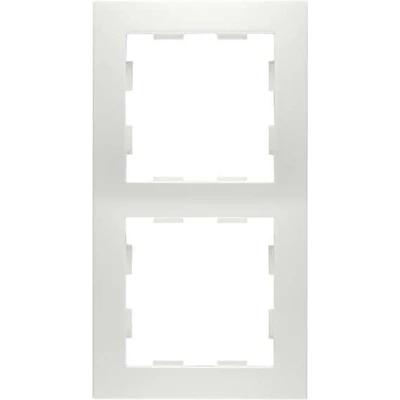 Afbeelding van Peha Badora afdekraam 2 voudig levend wit D 1157202