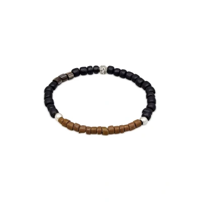 Afbeelding van Kuzzoi Statement Armband, Heren, Maat: 19, Braun