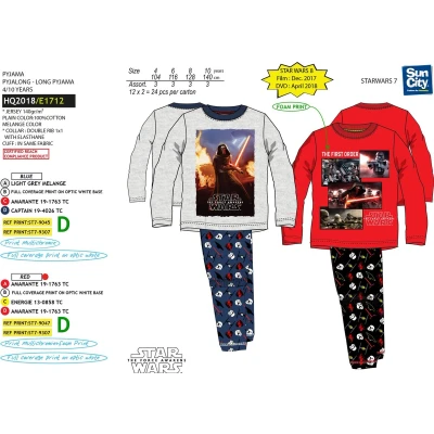 Afbeelding van Star Wars Kylo Ren pyjama grijs