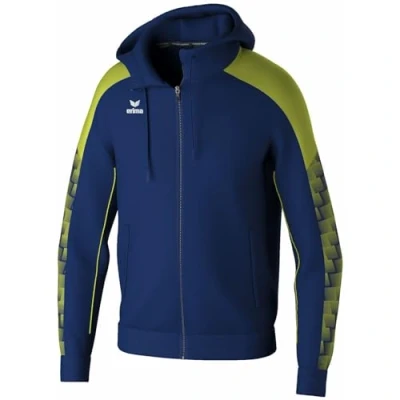 Afbeelding van Erima Evo Star Trainingsjack Met Capuchon Heren Marine / Lime Maat: 3XL