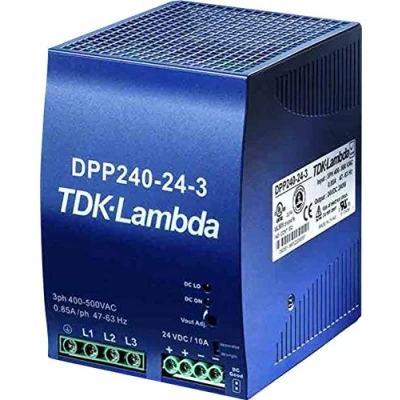 Afbeelding van TDK Lambda DPP240 24 1 Hutschienen home charger (DIN Rail) V/DC 10A 240W Anzahl Ausgänge:1 x Inhalt