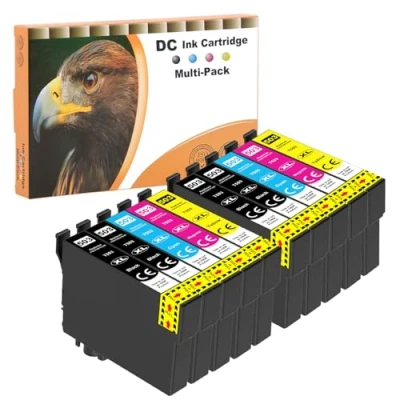 Afbeelding van D&amp;C 503XL inktcartridges, compatibel met Epson 503 XL, voor Expression Home XP 5200, 5205, XP5200, XP5205, Workforce WF 2960, 2965, WF2965, 2960DWF, 2965DWF, verpakking van 10 stuks