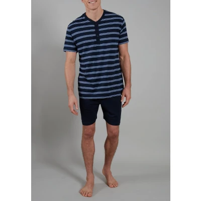 Afbeelding van CECEBA Pyjama kort blauw / navy wit