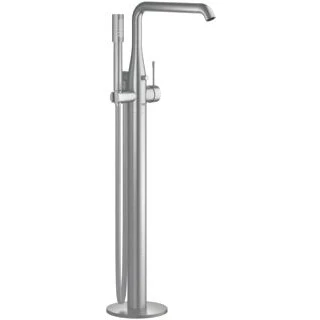 Afbeelding van Grohe Essence badmengkraan met omstel vloermontage supersteel