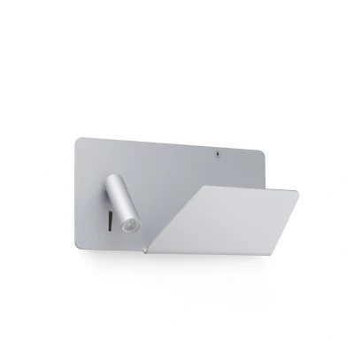Afbeelding van FARO BARCELONA Compacte LED wandlamp Suau met USB lader