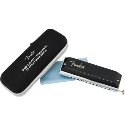 Afbeelding van Fender Groove Pro Chromatic 12 Hole chromatische mondharmonica C