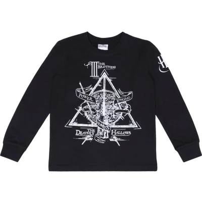 Afbeelding van Zwarte HARRY POTTER blouse met lange mouwen